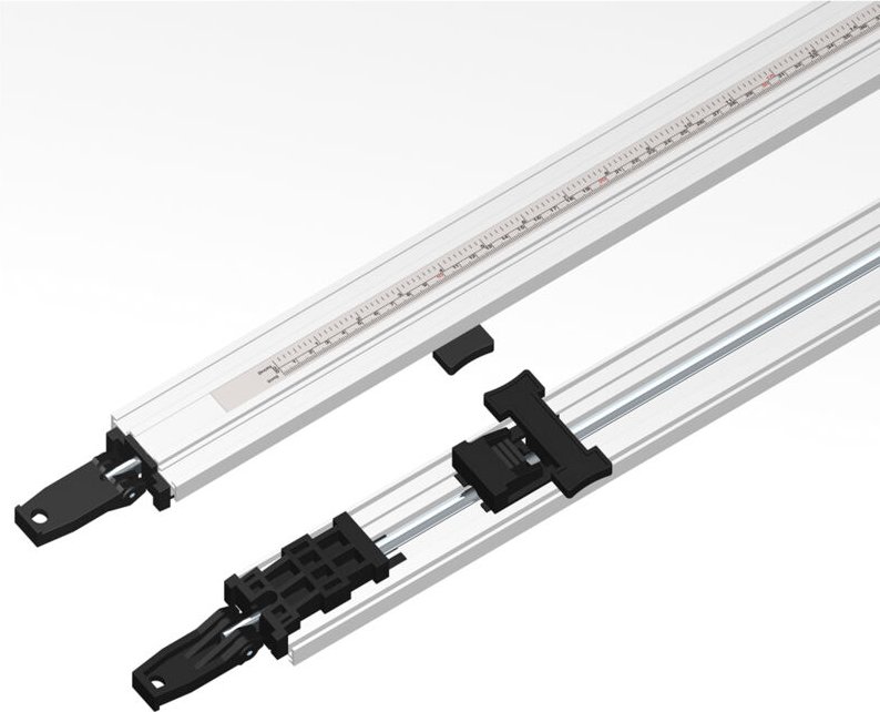 PGC-24 eTAU EN ALUMINIUM AVEC RÈGLE 610MM (24'')