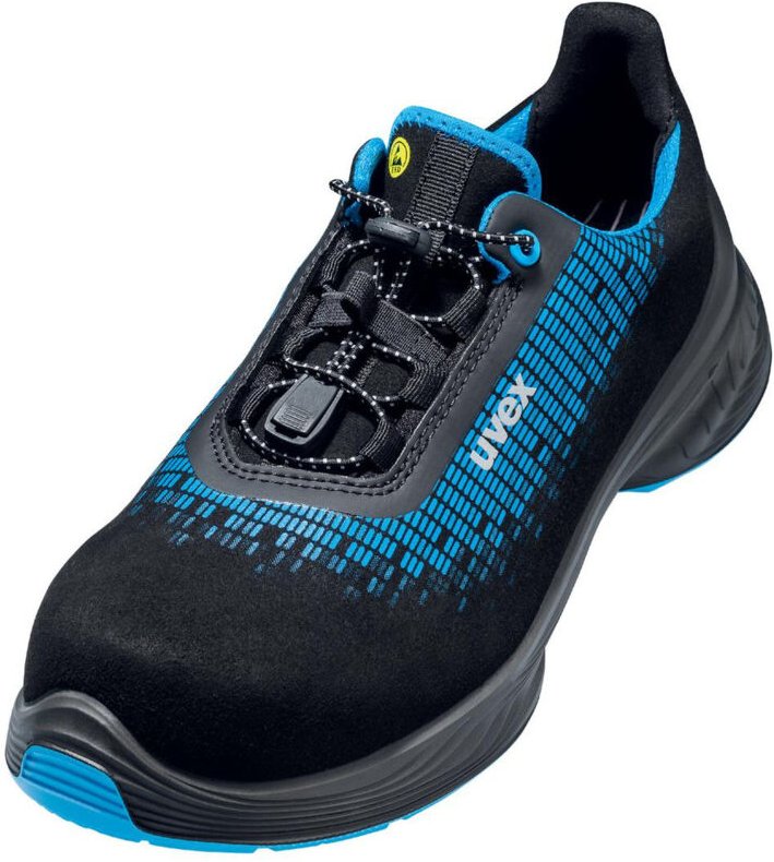 uvex 1 G2 Halbschuhe S2 blau, schwarz Weite 11 Gr. 43