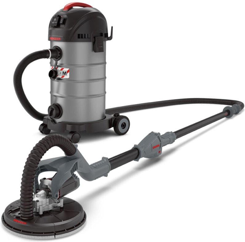 Trockenbau Schleifsystem Dustfree mit lhs 225 vario + vcm 330 - Menzer