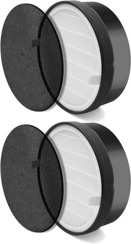 6in1 Set: 2x Vorfilter + 2x HEPA-Filter + 2x Aktivkohle-Filter für Levoit LV-H132 LV-H132-RF Luftreiniger Luftfilter - T...