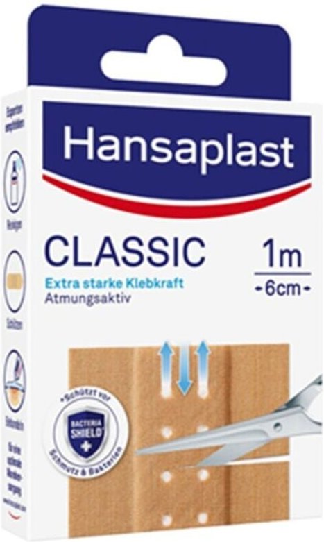 Hansaplast Classic Pflaster 1m x 6cm