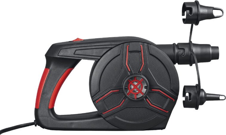 Thumbnail - Bestway AC Power Grip Tragbares elektrisches Aufblasgerät 3 Ventiladapter Leichtgewicht 220V Batterie 2 in 1