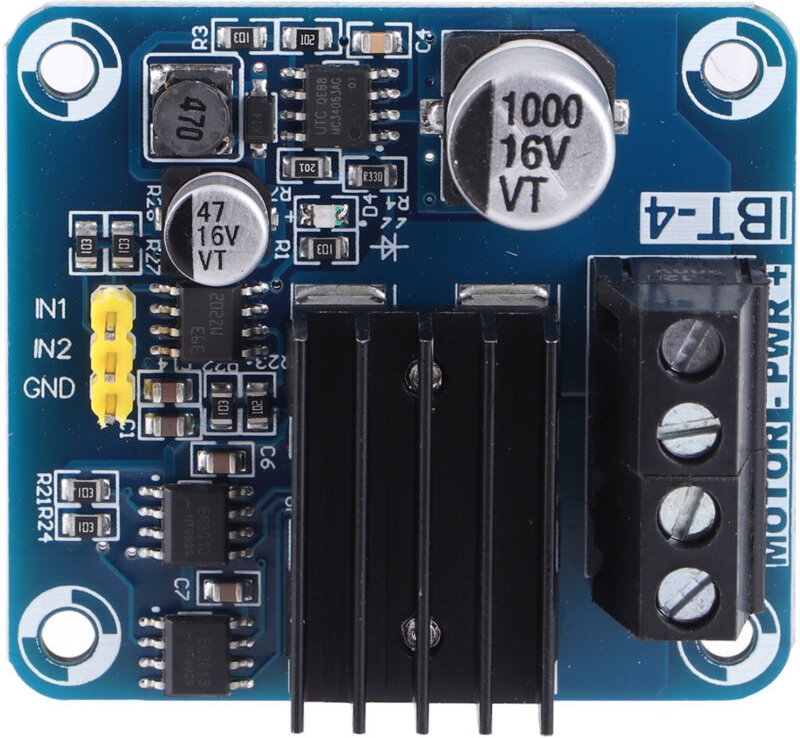 Hochleistungsfähiges, hochstromfähiges 50-A-H-Brücken-Einkanal-Motorsteuermodul