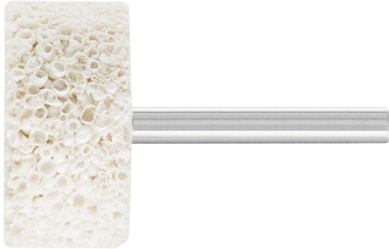 Rubber Schleifstift Zylinder ø 40x20mm Schaft-Ø 6 mm AH2 für Gummi - Pferd