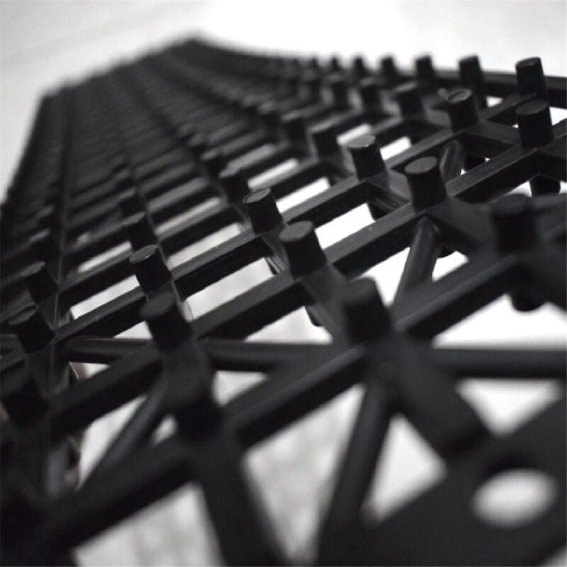 2 StüCk Auto Schnee Schlamm Off Plate Reifen Traktion Faltbare Unterfahrschutz Rutschfeste Matte Sand Schneekette Rad An...