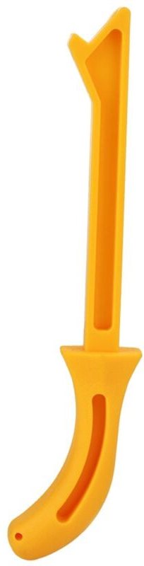 Yctze Sicherheits-Schiebestock für Tischkreissägen, gelb, für Holzbearbeitung und Fräserblattführung