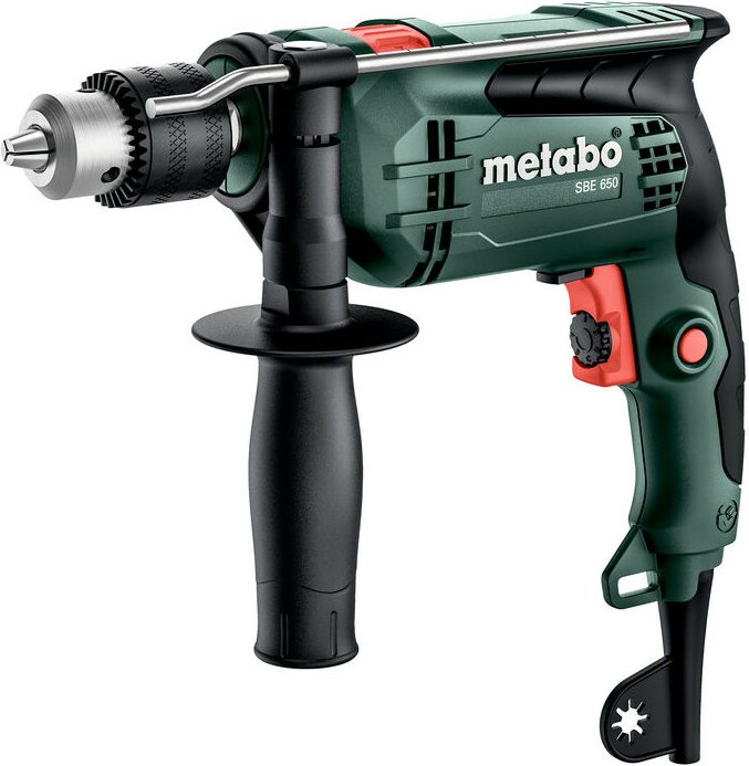 Metabo - Schlagbohrmaschine sbe 650, incl. Zubehör, Karton