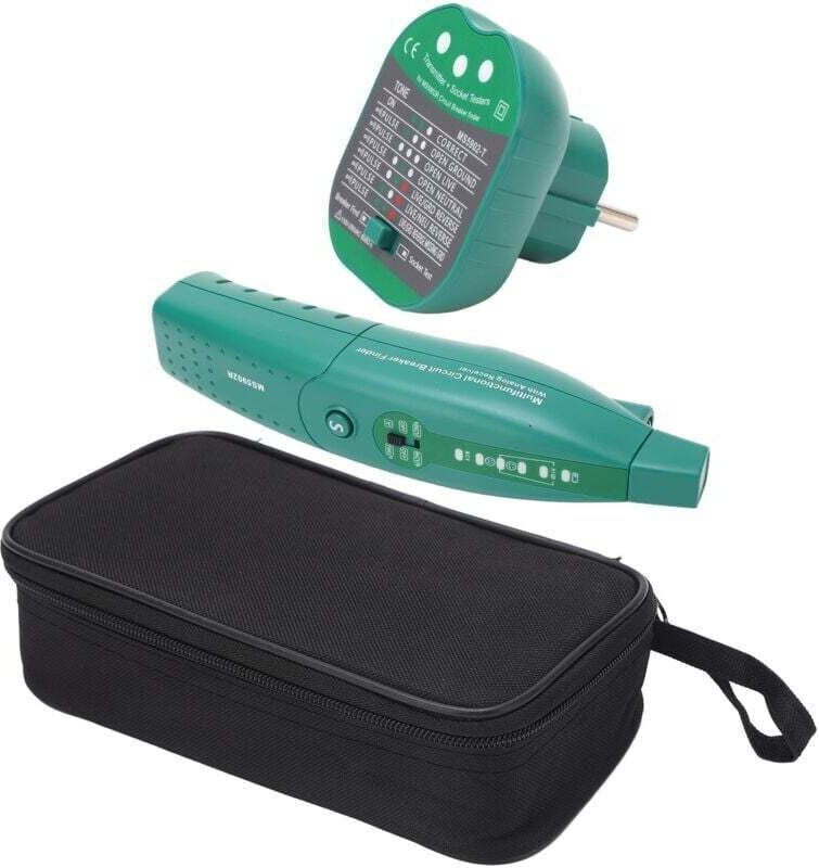 MASTECH MS5902 Automatischer Sicherungs- und Leitungsschutzschalter-Tester, 220 V, EU-Stecker