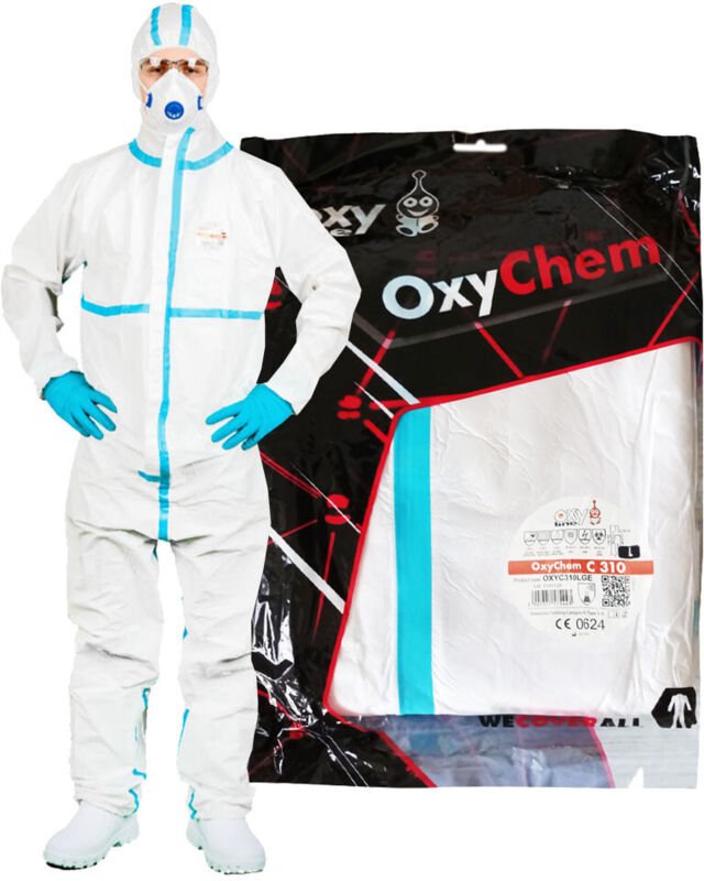 L OxyChem C310 Chemikalienschutzanzug Typ 4 5 6