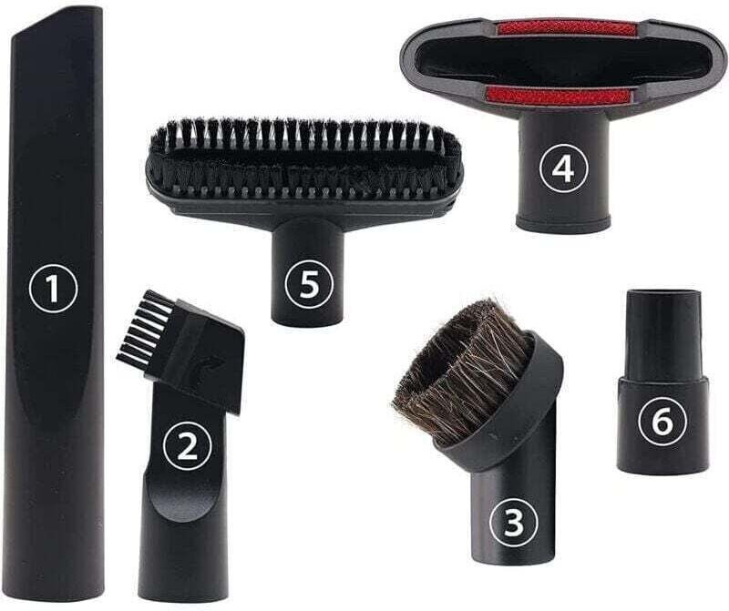 Zubehör für 32- und 35-mm-XU-Staubsauger, kompatibel mit Düsen von Kärcher, Rowenta, Hoover, Xoiture, Bosch und Miele. –...