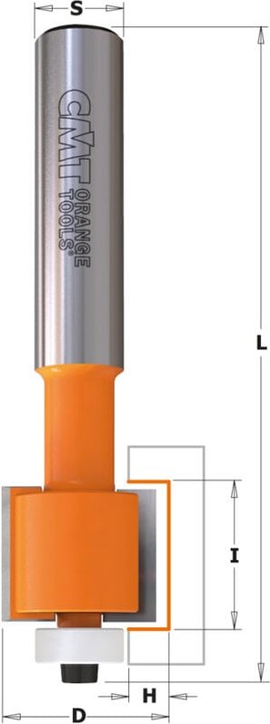 880.512.11 HW-Einlegefräser mit Polstern S=12.7 D=22.2x12.7