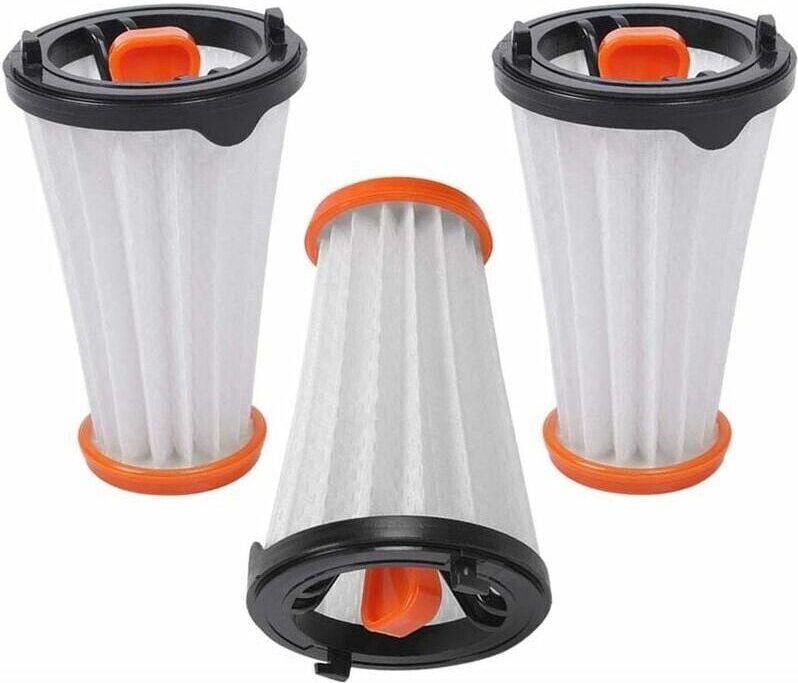 3er-Pack Ersatzfilter für AEG/Electrolux Rapido und Ergorapido Staubsauger. Ersetzt AEG AEF 144 / Electrolux EF144.