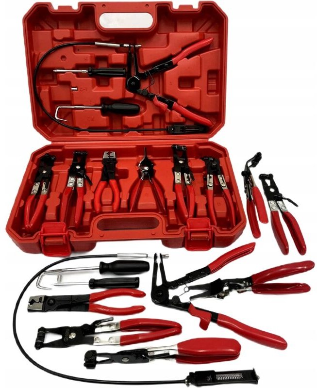 Thumbnail - 9-teilige Kabelbinderzange mit langer Kordel