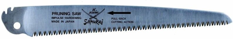 Samurai - Professionelle Säge in der rechten Blade Deluxe MP240MH - Lama di ricambio 24 cm.