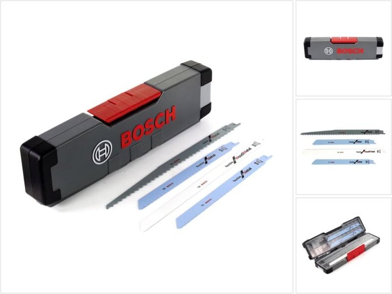 Säbelsägeblatt-Set All-in-One in Tough Box 20-teilig für Hubsäge - Bosch