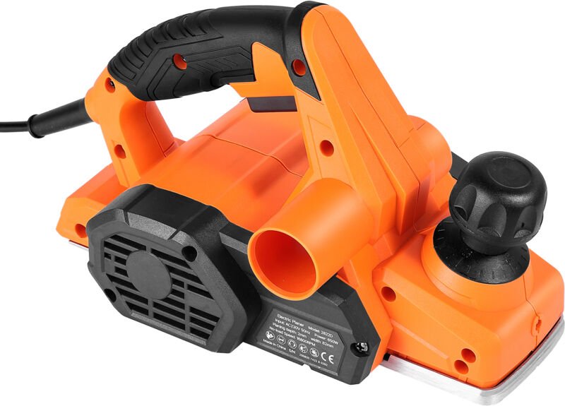 Mophorn Elektrohobel, 82 mm Schnittbreite, 650 W Leistung, 16800 U/min, Handhobel für Holzarbeiten, mit verstellbarer Sc...