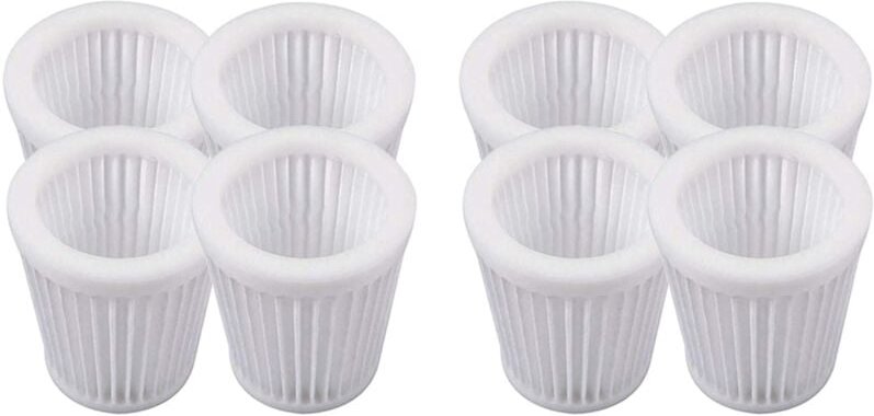 Hepa Filter Teil Kompatibel für Gas 18V-Li 14.4V Vakuum Staubsauger Zubehör (8 Stück)