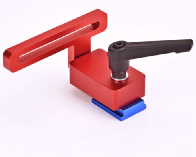 Gleitschienenstopper für T-Nut-Schienen, 30 T-Schienen für die Holzbearbeitung