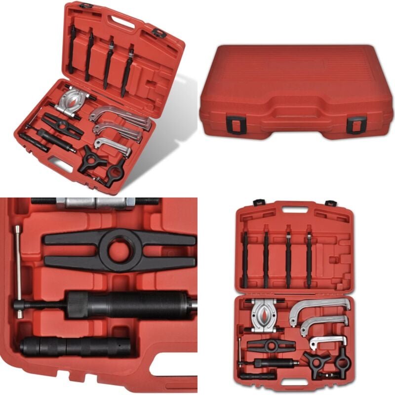 Hydraulischer Abzieher Puller/Separator Werkzeugset 25 Stk. - Radlager - Radlagerabzieher - Home & Living