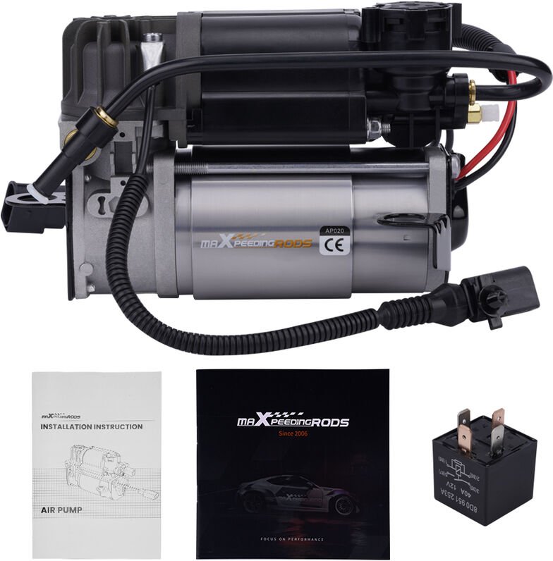 Kompressor luftfahrwerk für audi A8 benziner 6 - 8 zylinder 4E0616007DLuftfederung 4E0616007B Pompa für Audi A8 D3 4E nu...