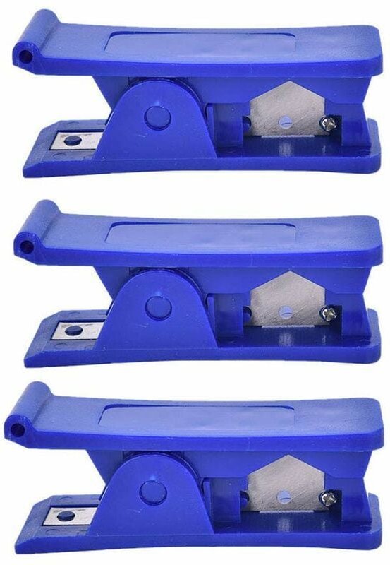 3-teiliger Rohrschneider, Kunststoffrohrschneider, sparsamer weicher Silikonkautschuk, pvc, pu, Nylon, Kunststoffschlauc...