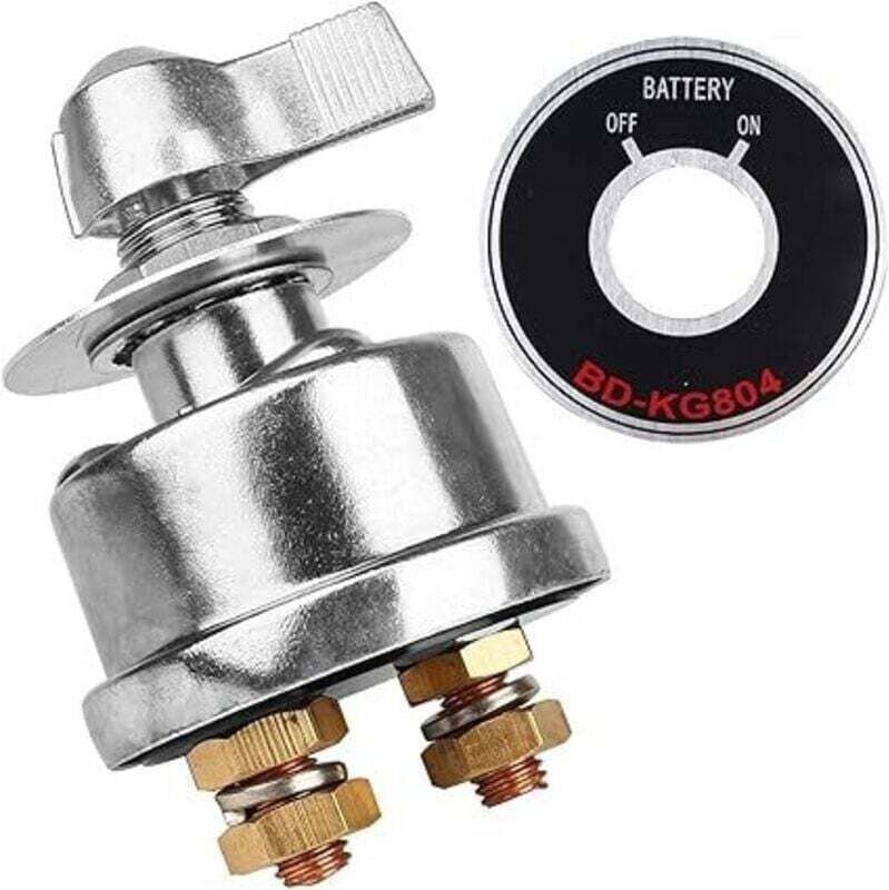 12V Batterietrennschalter, Hochstrom-Trennschalter für Auto, Boot, LKW