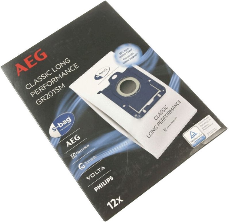 Ersatzteil - Schachtel mit 12 Beuteln + 1 Filter GR201SM - -