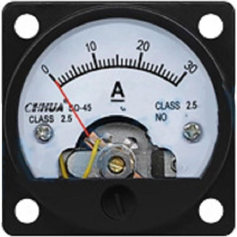 Analoges Gleichstrom-Amperemeter, Nadel-Gleichstrom-Amperemeter, hochempfindliches analoges Amperemeter, Amperemeter (DC...