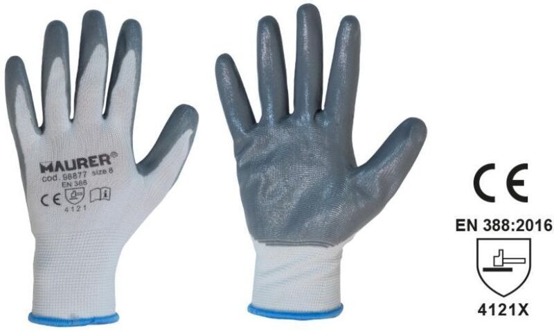 Glovex handschuh polyester handschuh größe 8 - u100003030