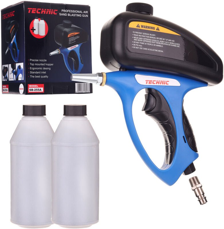 Sandstrahlpistole Präzisionsmodellbau Rostreinigung 2kg