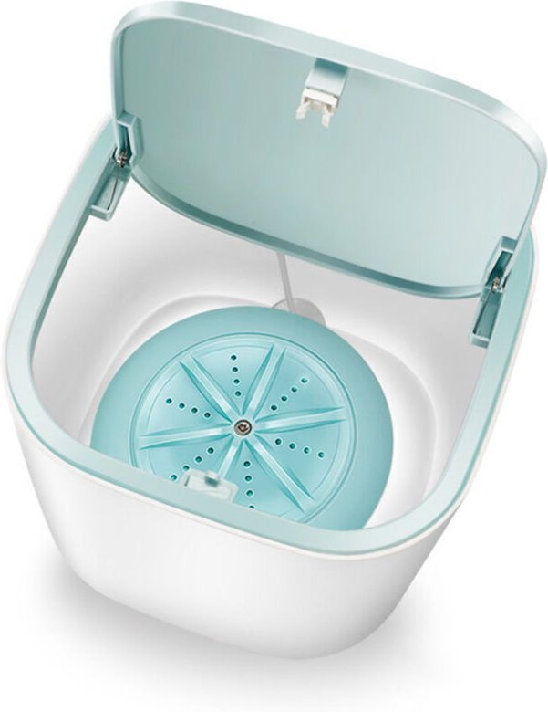 Mini Turbo tragbare Ultraschall-Turbinenwaschmaschine für Unterwäsche und Babykleidung, USB-betrieben, ideal für Reisen,...