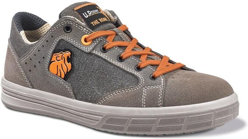 Sicherheitsschuhe niedrig TUAREG S1P SRC - Grau/Orange 45