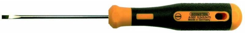 Bernstein Tools For Electronics - Elektriker Schlitz-Schraubendreher Klingenbreite: 2.5 mm Klingenlän