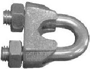 Verzinkte Seilklemme 30mm Din741