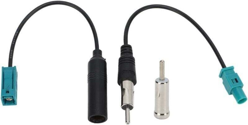 Universal Fakra Z auf DIN Kabelanschluss Kfz-Antennenadapter für CD-HD-Stereo-Mediaplayer-Receiver