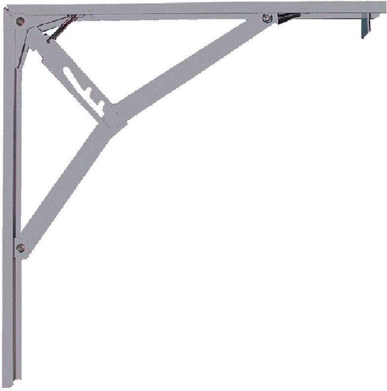 3-Positionen-Halterung plm06 Chrom glänzend 300 x 300 mm