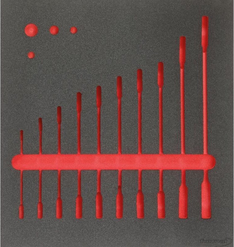 Modul Ringratschenschl. 2/3 leer - Format