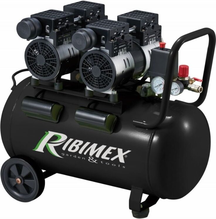 220-240v batteriebetriebener luftkompressor - Ribimex - PRCOMP2/50SILR