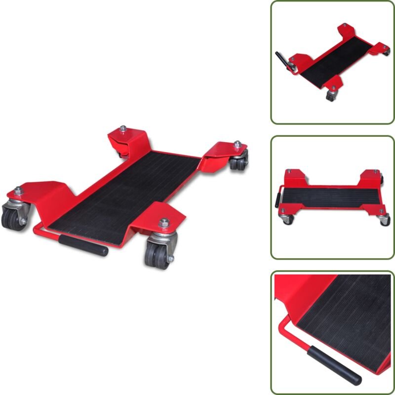 Handwerkzeuge - Living Motorrad-Rangierhilfe Rot