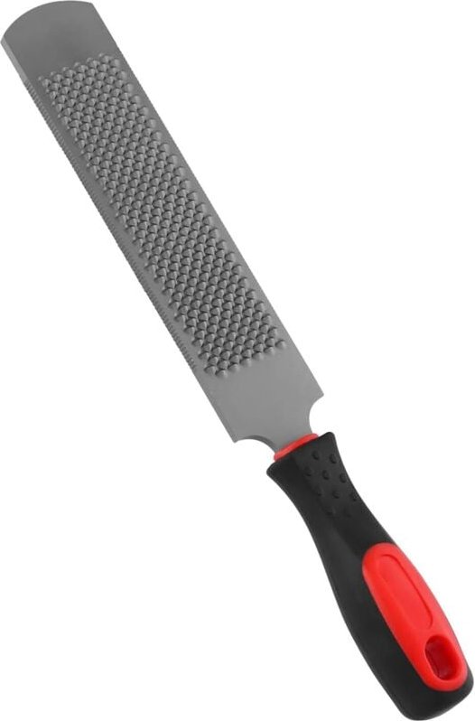 Doppelseitiges Hufraspel 200mm aus Kohlenstoffstahl mit Gummigriff - Hufschmied Werkzeug