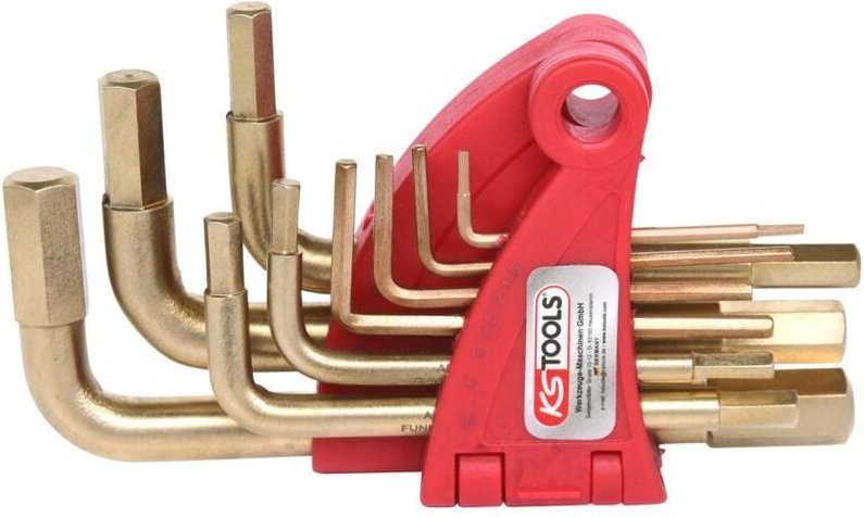 BRONZEplus Handschlüsselsätze auf 9-teiligem Ständer