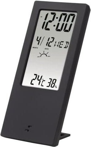 Hama - LCD-Thermometer/Hygrometer, Digitalanzeige, Wetterindikator, Alarm- und Wiederholungsfunktion, Speicherung of der...