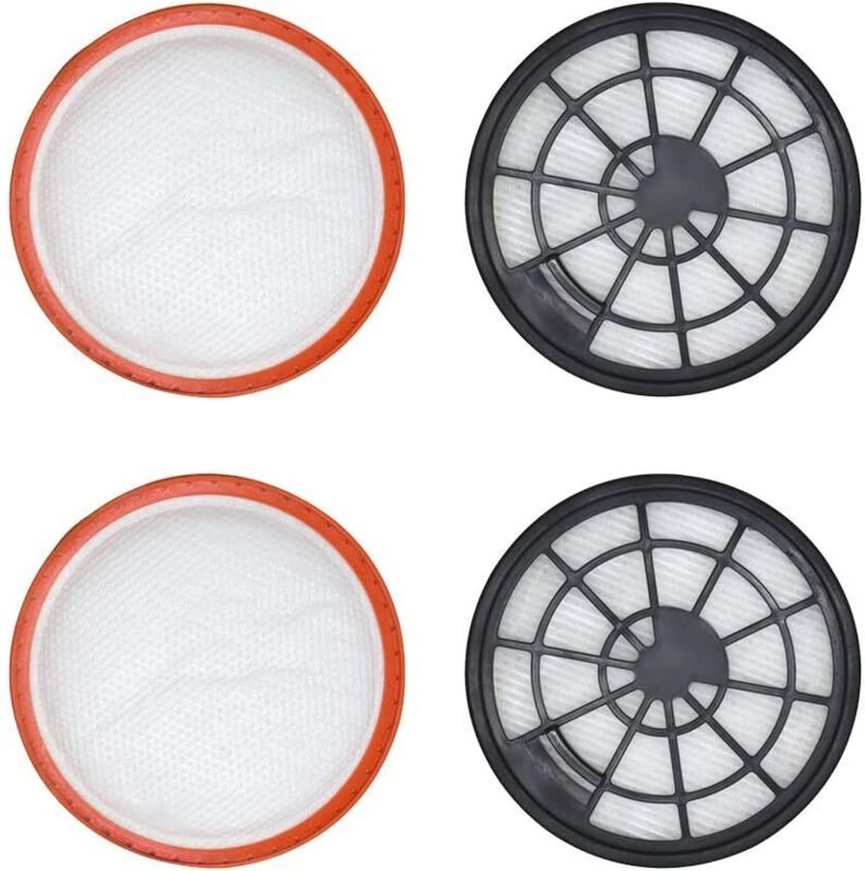 4-teiliges Filterset für den beutellosen Staubsauger Vax Modell 95 Power 4 Kit C85-P4-Be für Hoover Clean Parts (Vormoto...