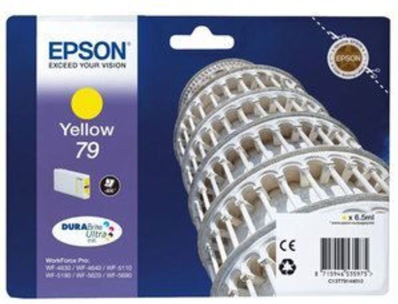 Tintenpatrone Originalzubehör 79 ca. 800 Seiten gelb 6,5ml