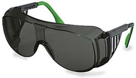 Uvex 9161 Schweißer-Schutzbrille: SS5/Schwarz-Grün