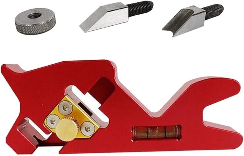 Thumbnail - Manueller Holzbearbeitungskorb 45-Grad-Anfaswerkzeug Grad-Entgratungs-Brechhobel für Carpenter Red, Holzbearbeitungs-Anf...