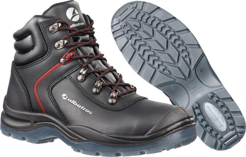 Albatros - 631080-39 Sicherheitsstiefel S3 Schuhgröße (eu): 39 Schwarz 1 Paar