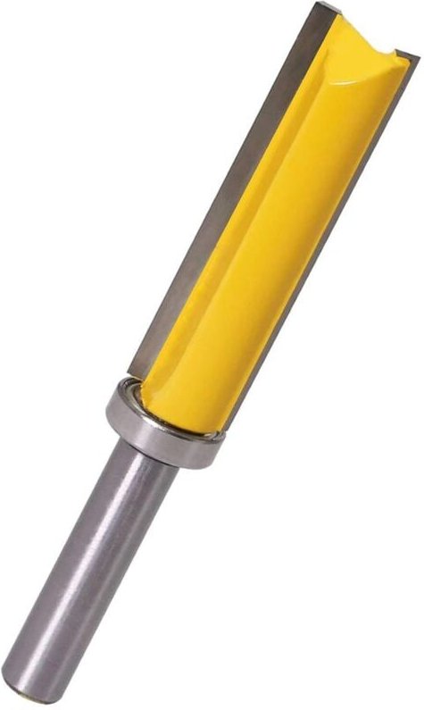 Fräser für Oberfräse, Bündigfräse und Tischfräse Router-Bit-Satz Mustermuster Finishing Trimmendstück bündig mit Schaft ...