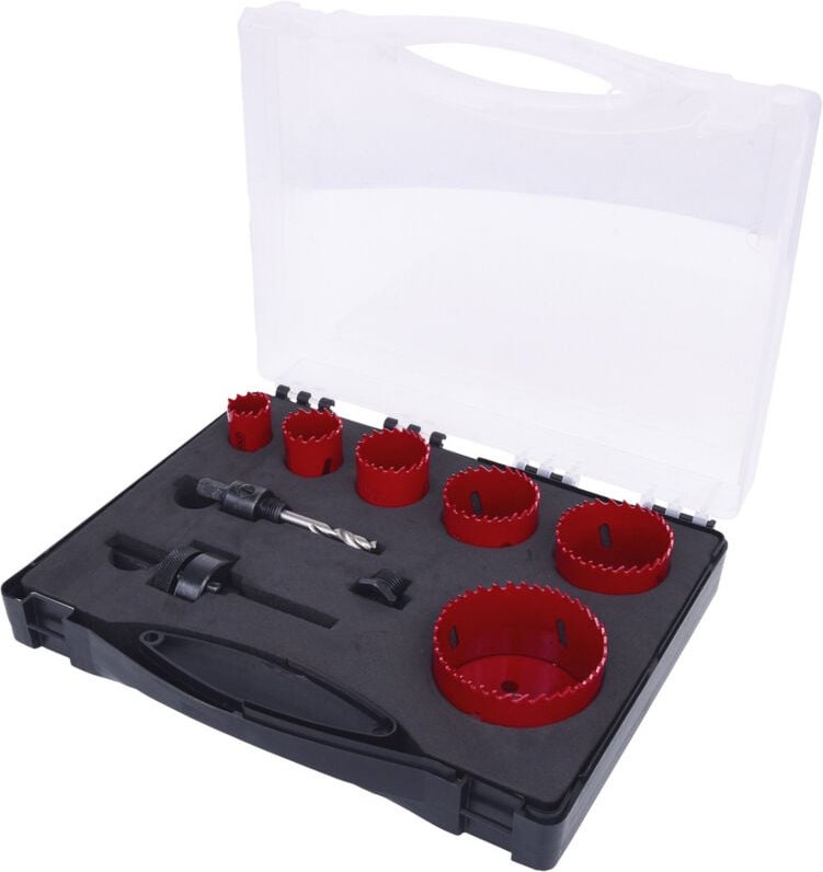 KS Tools Elektriker-Lochsägen-Satz, 8-tlg.