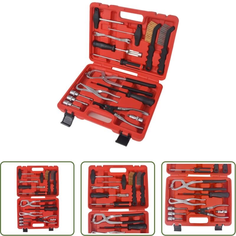 vidaXL Bremsbeläge - 15-tlg. Bremsen-Werkzeug-Set